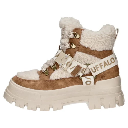 Buffalo Schnürstiefelette Warmfutter bis 35mm Absatz (casual) ASPHA COM MID WARM