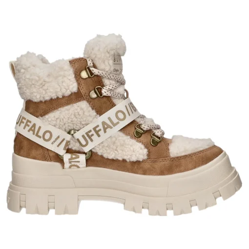 Buffalo Schnürstiefelette Warmfutter bis 35mm Absatz (casual) ASPHA COM MID WARM