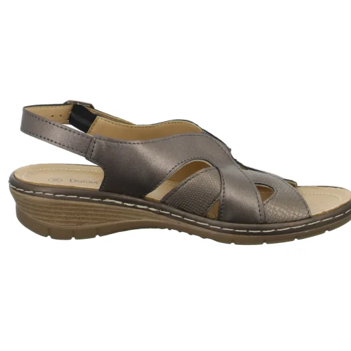 Donna Andrea Sandalette mit Mehrweite ab 30mm Sohlenhöhe