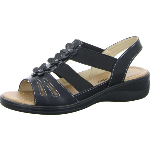 Donna Andrea Sandalette mit Mehrweite bis 30mm Sohlenhöhe