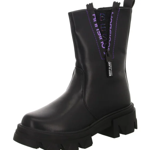 girlZ onlY Schlupf-/Klettstiefelette Warmfutter