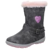 girlZ onlY Schlupf-/Klettstiefelette Warmfutter