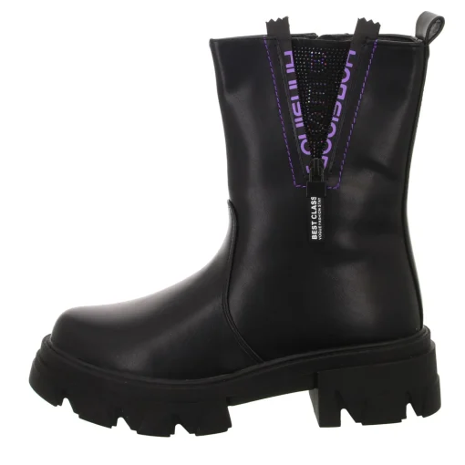 girlZ onlY Schlupf-/Klettstiefelette Warmfutter