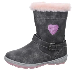 girlZ onlY Schlupf-/Klettstiefelette Warmfutter