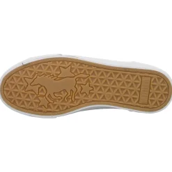 MUSTANG Leinen Slipper/Kletthalbschuh