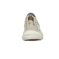 MUSTANG Leinen Slipper/Kletthalbschuh