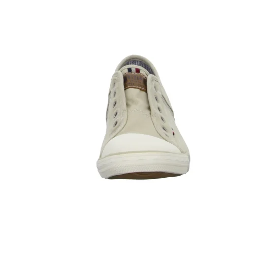 MUSTANG Leinen Slipper/Kletthalbschuh
