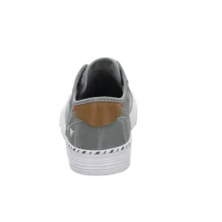 MUSTANG Leinen Slipper/Kletthalbschuh