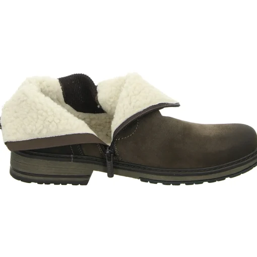 MUSTANG Schlupf/Reißverschlußstiefelette Warmfutter Freizeit (Casual)