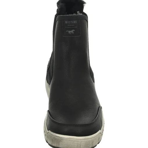 MUSTANG Schlupf-/Reißverschlußstiefelette Warmfutter bis 35mm Absatz (casual)