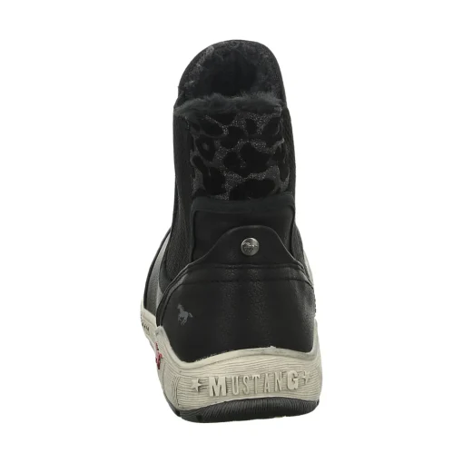 MUSTANG Schlupf-/Reißverschlußstiefelette Warmfutter bis 35mm Absatz (casual)