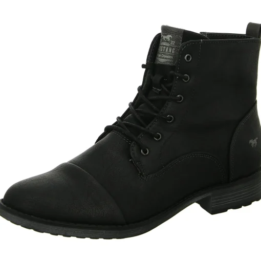 MUSTANG Schnürstiefelette Warmfutter bis 35mm Absatz (casual)