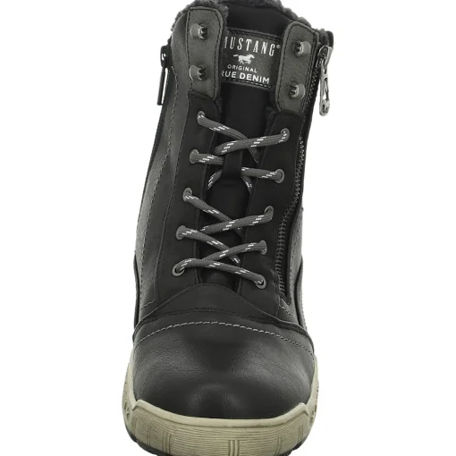 MUSTANG Schnürstiefelette Warmfutter bis 35mm Absatz (casual)