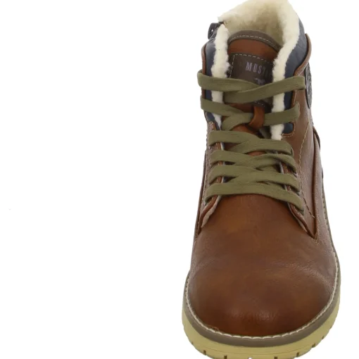 MUSTANG Schnürstiefelette Warmfutter Freizeit (casual)