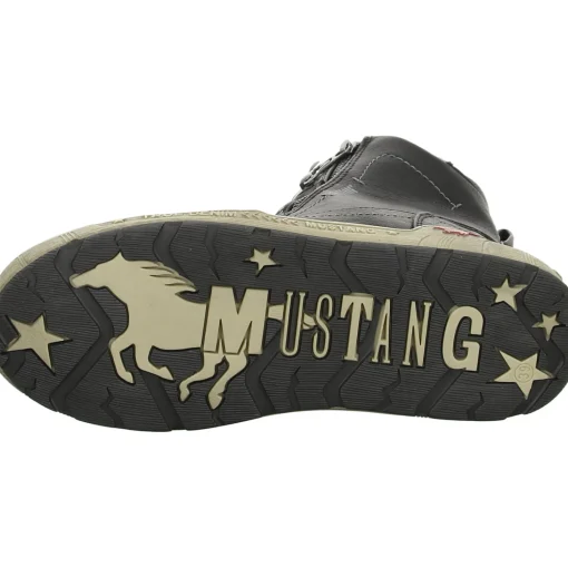 MUSTANG Schnürstiefelette Warmfutter bis 35mm Absatz (casual)