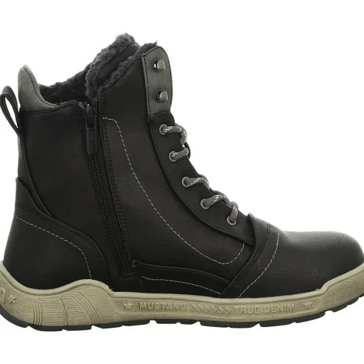 MUSTANG Schnürstiefelette Warmfutter bis 35mm Absatz (casual)