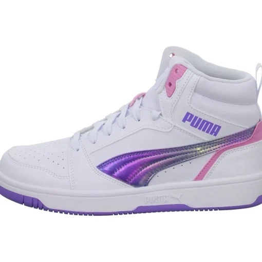 Puma Schnürstiefelette Kaltfutter Rebound V6 Mid Bouncy Sky Jr