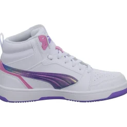 Puma Schnürstiefelette Kaltfutter Rebound V6 Mid Bouncy Sky Jr
