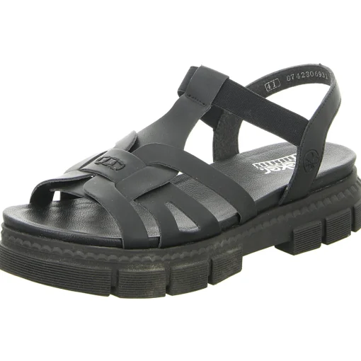 Rieker Keil Sandalette ab 30mm Sohlenhöhe