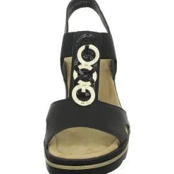 Rieker Keil Sandalette ab 30mm Sohlenhöhe