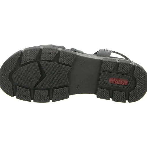 Rieker Keil Sandalette ab 30mm Sohlenhöhe