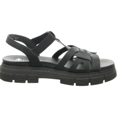 Rieker Keil Sandalette ab 30mm Sohlenhöhe