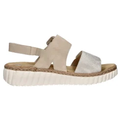 Rieker Keil Sandalette ab 30mm Sohlenhöhe