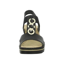 Rieker Keil Sandalette ab 30mm Sohlenhöhe