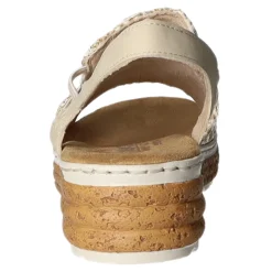Rieker Keil Sandalette ab 30mm Sohlenhöhe