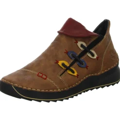 Rieker Schlupf-/Reißverschlußstiefelette Warmfutter bis 35mm Absatz (casual)