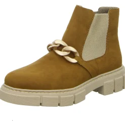 Rieker Schlupf-/Reißverschlußstiefelette Warmfutter bis 35mm Absatz (casual)