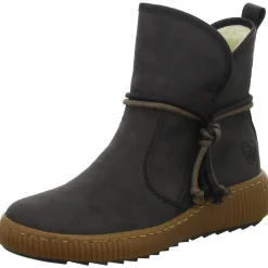 Rieker Schlupf-/Reißverschlußstiefelette Warmfutter bis 35mm Absatz (casual)