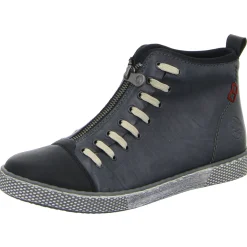 Rieker Schlupf-/Reißverschlußstiefelette Warmfutter bis 35mm Absatz (casual)