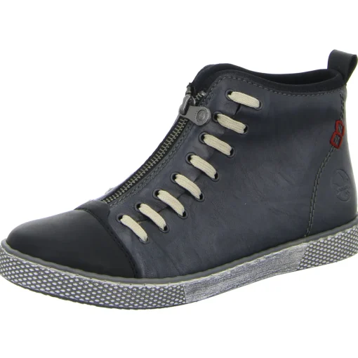 Rieker Schlupf-/Reißverschlußstiefelette Warmfutter bis 35mm Absatz (casual)