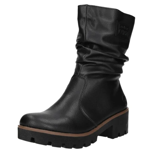 Rieker Schlupf-/Reißverschlußstiefelette Warmfutter ab 35mm Absatz