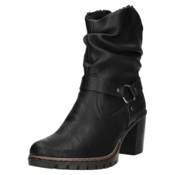 Rieker Schlupf-/Reißverschlußstiefelette Warmfutter ab 35mm Absatz
