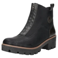 Rieker Schlupf-/Reißverschlußstiefelette Warmfutter ab 35mm Absatz
