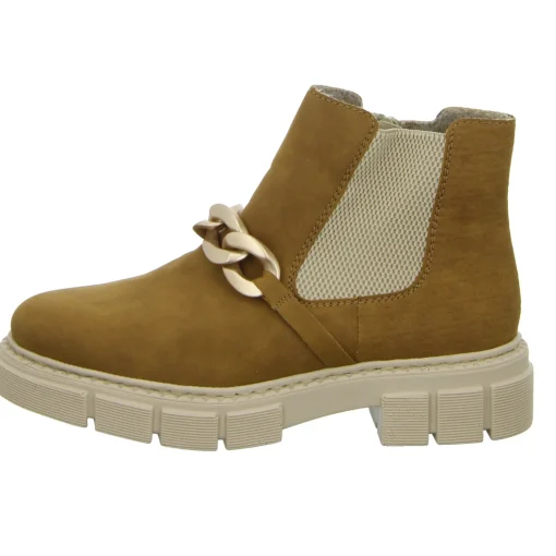 Rieker Schlupf-/Reißverschlußstiefelette Warmfutter bis 35mm Absatz (casual)