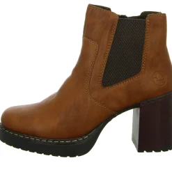Rieker Schlupf-/Reißverschlußstiefelette Warmfutter ab 35mm Absatz