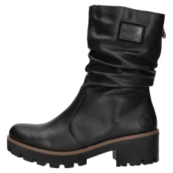 Rieker Schlupf-/Reißverschlußstiefelette Warmfutter ab 35mm Absatz