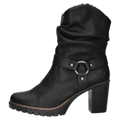 Rieker Schlupf-/Reißverschlußstiefelette Warmfutter ab 35mm Absatz