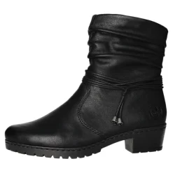 Rieker Schlupf-/Reißverschlußstiefelette Warmfutter ab 35mm Absatz