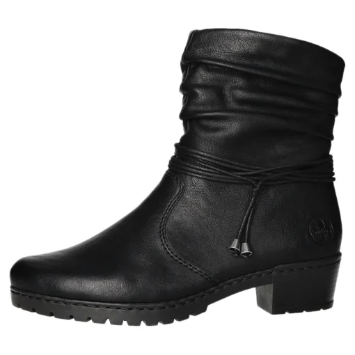 Rieker Schlupf-/Reißverschlußstiefelette Warmfutter ab 35mm Absatz