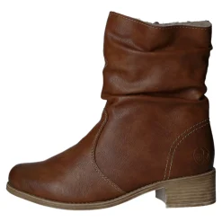 Rieker Schlupf-/Reißverschlußstiefelette Warmfutter ab 35mm Absatz