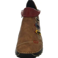 Rieker Schlupf-/Reißverschlußstiefelette Warmfutter bis 35mm Absatz (casual)