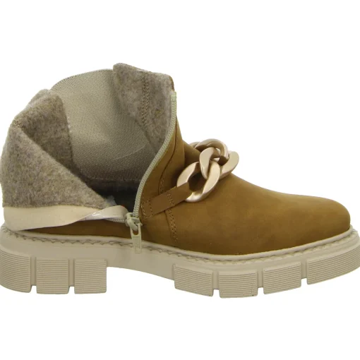 Rieker Schlupf-/Reißverschlußstiefelette Warmfutter bis 35mm Absatz (casual)