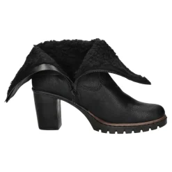 Rieker Schlupf-/Reißverschlußstiefelette Warmfutter ab 35mm Absatz