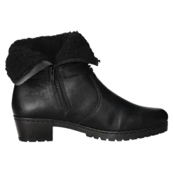 Rieker Schlupf-/Reißverschlußstiefelette Warmfutter ab 35mm Absatz