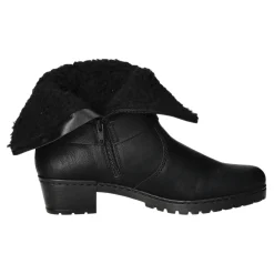 Rieker Schlupf-/Reißverschlußstiefelette Warmfutter ab 35mm Absatz
