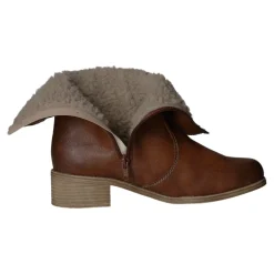 Rieker Schlupf-/Reißverschlußstiefelette Warmfutter ab 35mm Absatz